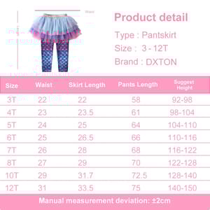 Girls Tulle Skirt Leggings – Ballet Dance & Party Outfit