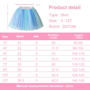 Adorable Baby Girls Tutu Skirt Fluffy Ballet Dance Pettiskirt