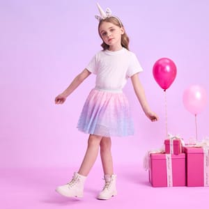 Enchanting Girls' Tulle Mermaid Skirt – Princess Party Outfit Enchanting Girls' Tulle Mermaid Skirt – Princess Party Outfit