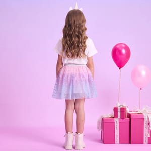 Enchanting Girls' Tulle Mermaid Skirt – Princess Party Outfit Enchanting Girls' Tulle Mermaid Skirt – Princess Party Outfit