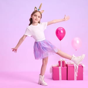Charming Tulle Princess Skirt for Toddler and Kids Parties