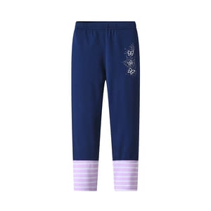 Comfortable 2-Piece Girls Pajama Set with Fun Mouse Design
