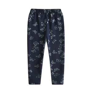 Autumn Winter Girls Cotton Butterfly Print Tops & Pants Set Autumn Winter Girls Cotton Butterfly Print Tops & Pants Set