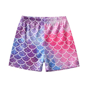 Casual Summer Girls 2-Piece Floral Top and Shorts Casual Summer Girls 2-Piece Floral Top and Shorts