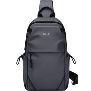 Men’s Waterproof Crossbody Chest Bag with Multiple Pockets Golf - Men's Crossbody Bags