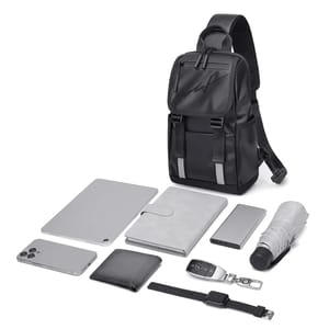 Men's Fashion Crossbody Sling Bag with Zipper & Hasp Closure Golf - Men's Crossbody Bags 3