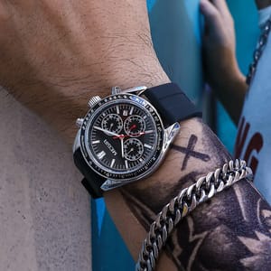 Men's Multifunction Sports Watch with Chronograph and Waterproof Features Men's Multifunction Sports Watch with Chronograph and Waterproof Features