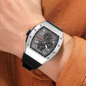 Luxury Quartz Sports Watch with Chronograph and Large Dial Luxury Quartz Sports Watch with Chronograph and Large Dial