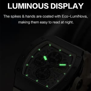 Luxury Quartz Sports Watch with Chronograph and Large Dial Luxury Quartz Sports Watch with Chronograph and Large Dial