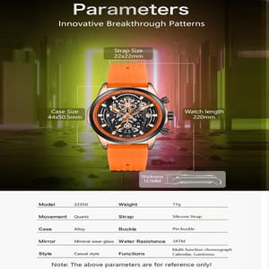 Stylish Sport Watch for Men with Luminous Big Dial Design Stylish Sport Watch for Men with Luminous Big Dial Design