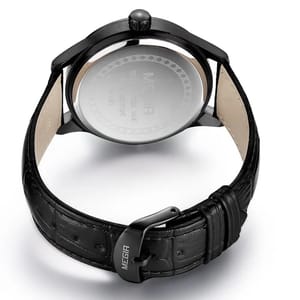 Stylish Sport Quartz Watch with Leather Strap and Large Dial Stylish Sport Quartz Watch with Leather Strap and Large Dial
