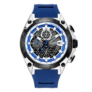 Bold Chronograph Sport Watch with Silicone Strap for Men Bold Chronograph Sport Watch with Silicone Strap for Men
