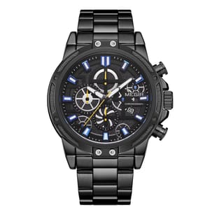Stainless Steel Chronograph Business Watch with Luminous Display