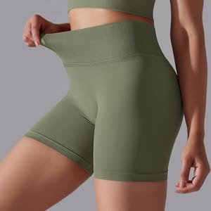 High Waist Seamless Gym Shorts for Women Workout & Yoga