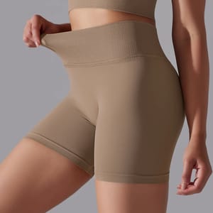 High Waist Seamless Gym Shorts for Women Workout & Yoga
