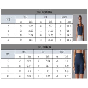 Seamless Workout Set with Crop Top and High-Waist Shorts