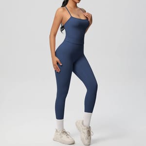 Crossover Back Halter Gym Set for Yoga and Training Crossover Back Halter Gym Set for Yoga and Training