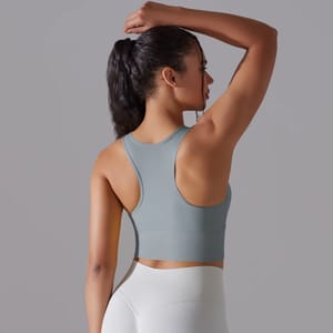 One-Piece Sports Bra Vest for Workout, Yoga, and Gym One-Piece Sports Bra Vest for Workout, Yoga, and Gym