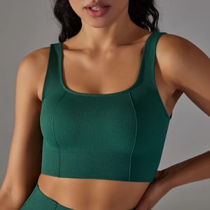 Seamless Sports Bra for Women – Breathable Yoga Workout Support