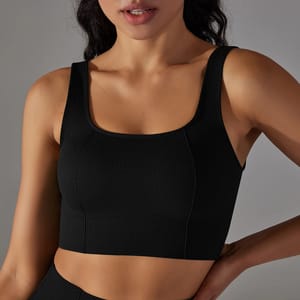 Seamless Sports Bra for Women – Breathable Fitness Workout Support