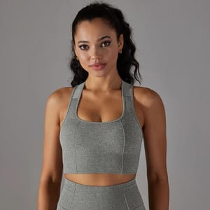 Women's Cross Back Sports Bra for Yoga and Fitness Workouts