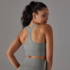 Women's Cross Back Sports Bra for Yoga and Fitness Workouts