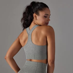Women's Cross Back Sports Bra for Yoga and Fitness Workouts