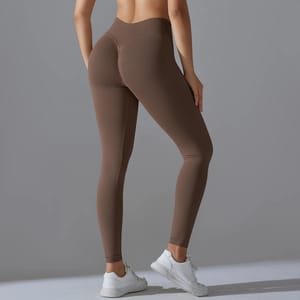 High Waist Seamless Yoga Leggings for Workout and Running