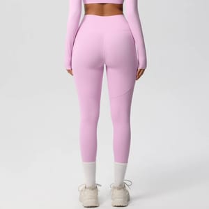 High Waist Double-Sided Brushed Stretch Yoga Leggings for Women