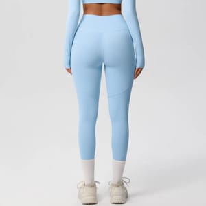 High Waist Double Brushed Ankle-Length Yoga Leggings