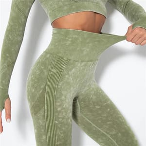 High Waist Seamless Leggings for Yoga, Running, and Workout