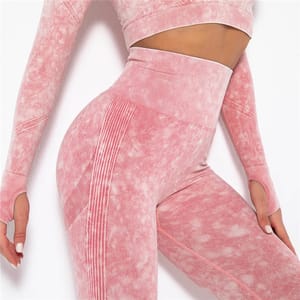 High Waist Seamless Workout Leggings for Yoga and Fitness
