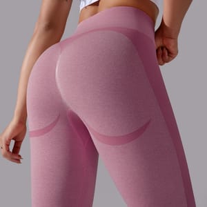 High Waist Seamless Leggings for Workout and Gym Training