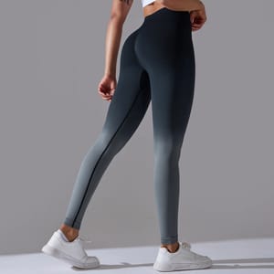 High Waisted Seamless Gym Leggings for Yoga and Fitness