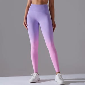 High Waisted Seamless Leggings for Yoga and Fitness Training