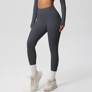 High-Waisted Yoga Leggings for Workout, Running, and Fitness