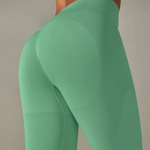 High Waist Seamless Workout Leggings for Yoga and Fitness