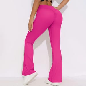 High Waist Flared Yoga Leggings for Tummy Control Workout High Waist Flared Yoga Leggings for Tummy Control Workout