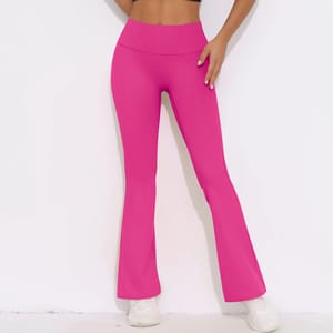 High Waist Flared Yoga Leggings for Tummy Control Workout High Waist Flared Yoga Leggings for Tummy Control Workout