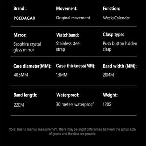 Elegant Stainless Steel Business Watch with Calendar and Luminous Dial