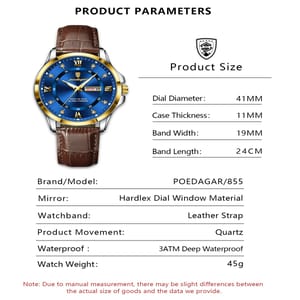 Poedagar - Men's Dress Watches 4