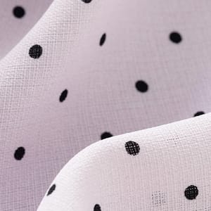 Elegant V-Neck Polka Dot A-Line Dress for Women Summer
