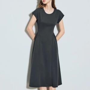 Elegant Slim Fit A-Line Knee-Length Party Dress for Women Elegant Slim Fit A-Line Knee-Length Party Dress for Women