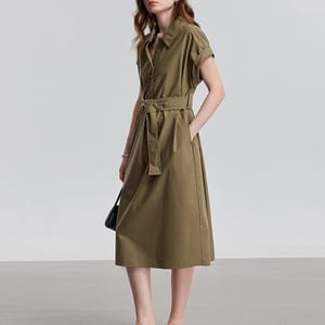 Elegant A-Line Dress for Women Perfect for Casual or Office