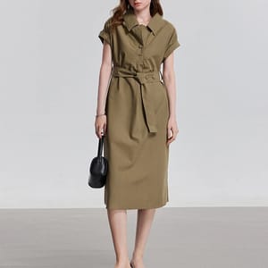 Elegant A-Line Dress for Women Perfect for Casual or Office