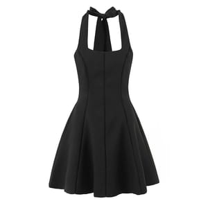Elegant Backless Halter Mini Dresses for Women's Parties and Celebrations