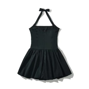 Chic Women's Backless Halter Mini Dress for Summer Parties Chic Women's Backless Halter Mini Dress for Summer Parties