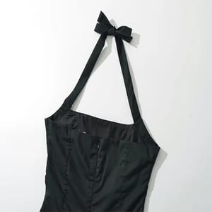 Chic Women's Backless Halter Mini Dress for Summer Parties Chic Women's Backless Halter Mini Dress for Summer Parties