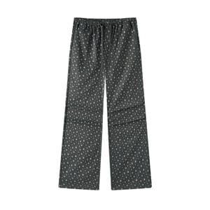 Floral Print Wide-Leg Pants – Sweet Summer Style with Drawstring Waist