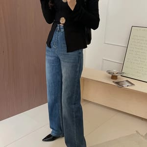 Gjbd - Women's Straight Jeans 1